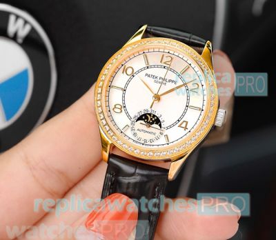 Patek Philippe Grand Complications Watches Yellow Diamond Dial Replica